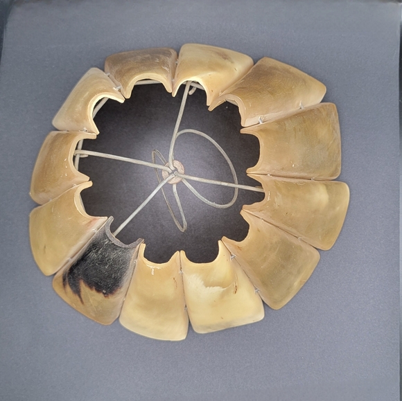 VINTAGE Steer Horn Desk Lamp - Picture 5 of 7